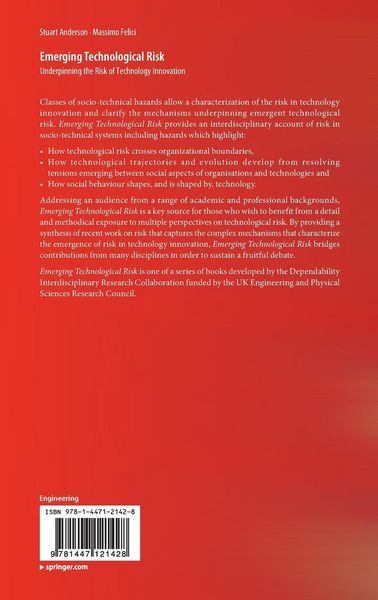Produktbild: Emerging Technological Risk