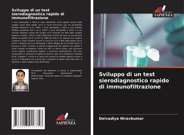 Produktbild: Sviluppo di un test sierodiagnostico rapido di immunofiltrazione