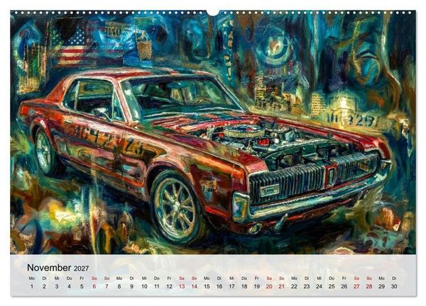 Produktbild: Steroide auf vier R&auml;dern (hochwertiger Premium Wandkalender 2027 DIN A2 quer), Kunstdruck in Hochglanz