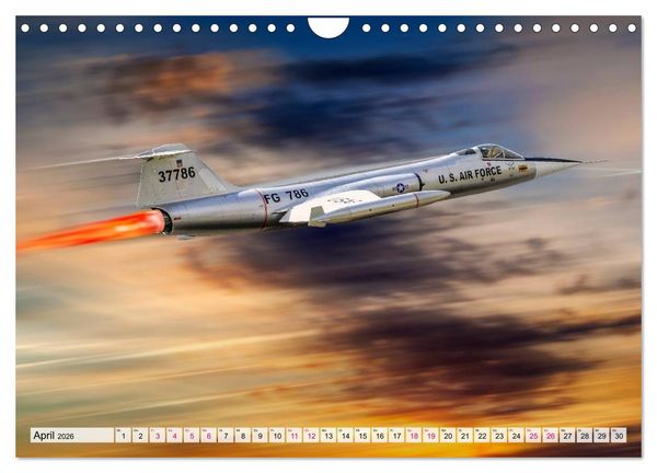 Produktbild: Modellflugzeuge in ACTION (Wandkalender 2026 DIN A4 quer), CALVENDO Monatskalender