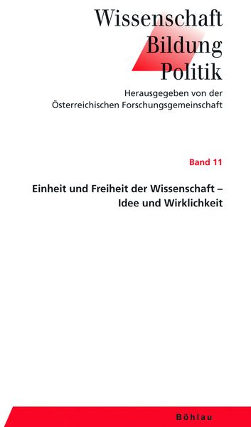 Produktbild: Einheit und Freiheit der Wissenschaft - Idee und Wirklichkeit