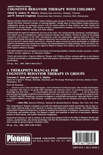 Produktbild: Foundations of Cognitive Therapy