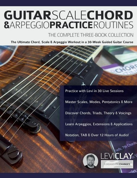 Produktbild: Guitar Scale, Chord & Arpeggio Practice Routines