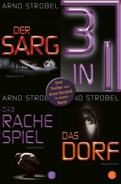 Produktbild: Der Sarg / Das Rachespiel / Das Dorf - Drei Strobel-Thriller in einem Band