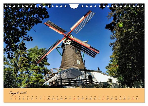 Produktbild: Bergedorf Hamburgs Perle an der Bille (Wandkalender 2026 DIN A4 quer), CALVENDO Monatskalender