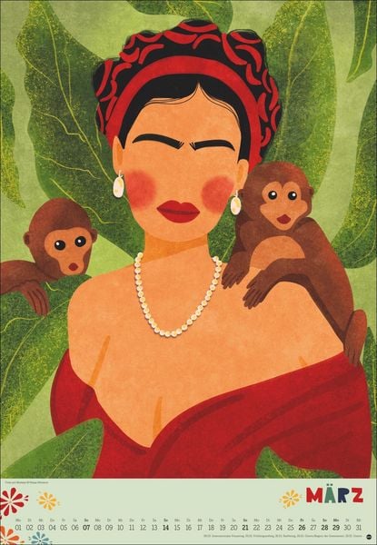 Produktbild: Frida Posterkalender 2027