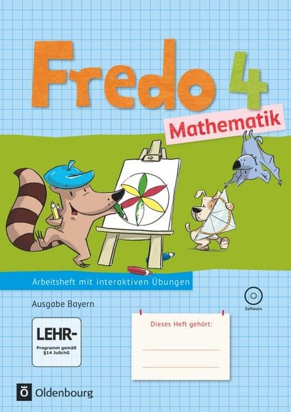 Produktbild: Fredo - Mathematik - Ausgabe B f&uuml;r Bayern - 4. Jahrgangsstufe