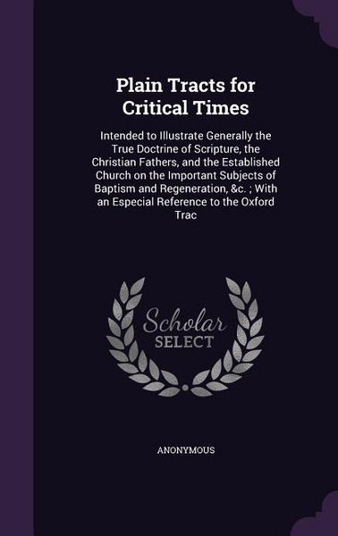 Produktbild: Plain Tracts for Critical Times