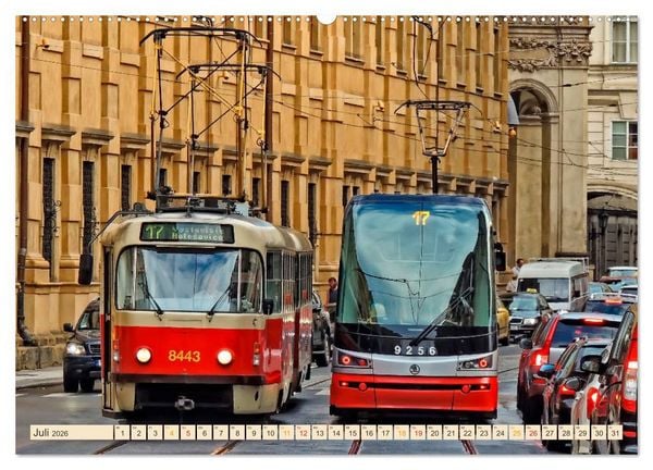 Produktbild: Ich fahre gern Stra&szlig;enbahn (Wandkalender 2026 DIN A2 quer), CALVENDO Monatskalender