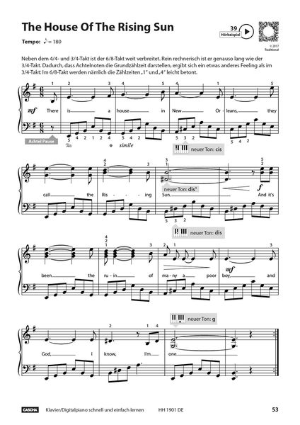 Produktbild: Klavier / Digitalpiano - Schnell und einfach lernen