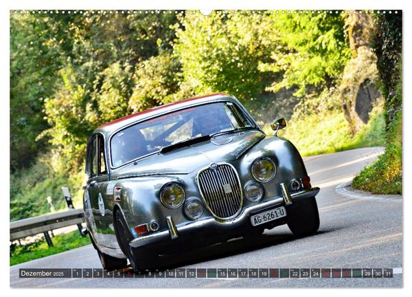 Produktbild: Adel verpflichtet - Englische Oldtimer am Berg (Wandkalender 2025 DIN A2 quer), CALVENDO Monatskalender