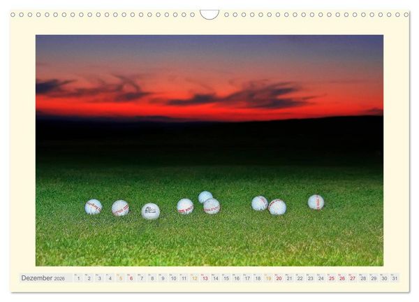 Produktbild: Golf - meine Leidenschaft (Wandkalender 2026 DIN A3 quer), CALVENDO Monatskalender