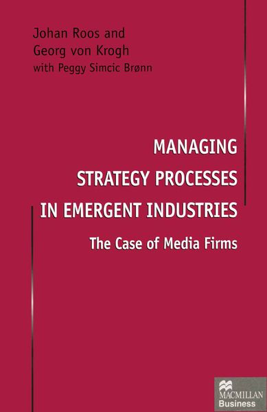 Produktbild: Managing Strategy Processes in Emergent Industries