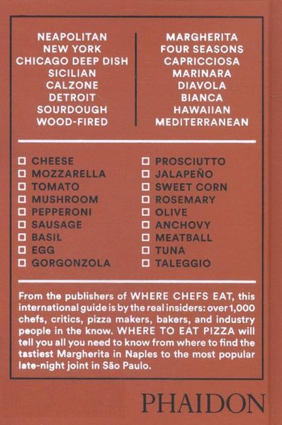 Produktbild: Where to Eat Pizza
