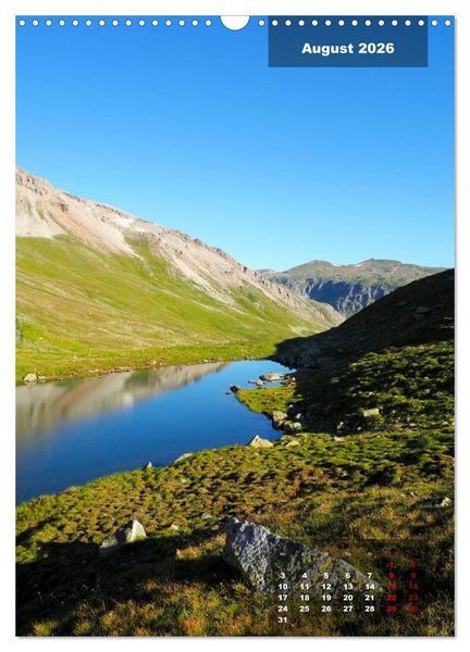Produktbild: Die Traumhaften Seen der Alpen (Wandkalender 2026 DIN A3 hoch), CALVENDO Monatskalender