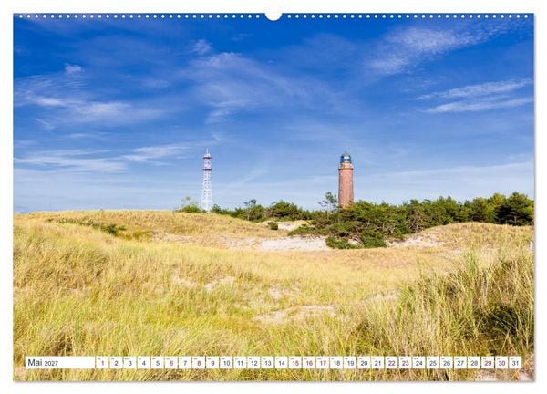 Produktbild: Fischland Dar&szlig;, Land zwischen Ostsee und Bodden (hochwertiger Premium Wandkalender 2027 DIN A2 quer), Kunstdruck in Hochglanz