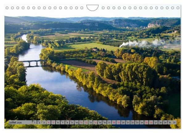 Produktbild: La beaut&eacute; de la Dordogne &ndash; Ancienne et mystique (Calendrier mural 2026 DIN A4 vertical), CALVENDO calendrier mensuel