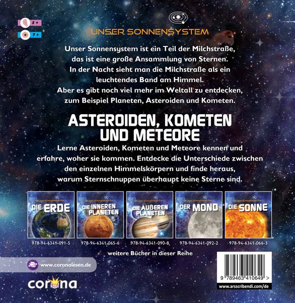 Produktbild: Asteroiden, Kometen und Meteore