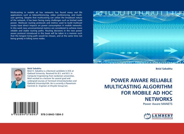 Produktbild: Power Aware Reliable Multicasting Algorithm For Mobile Ad Hoc Networks