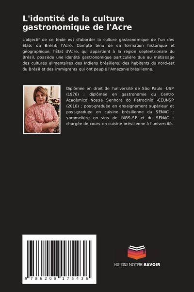 Produktbild: L'identit&eacute; de la culture gastronomique de l'Acre