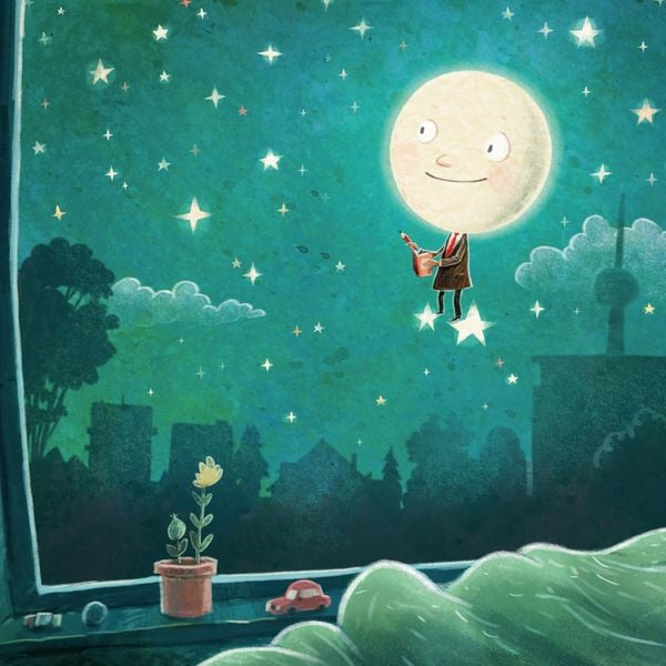 Produktbild: Maxi Pixi 511: Wenn der Mond in der Nacht &uuml;ber alle Tiere wacht... gibt er auch auf dich gut acht