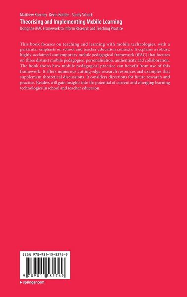 Produktbild: Theorising and Implementing Mobile Learning