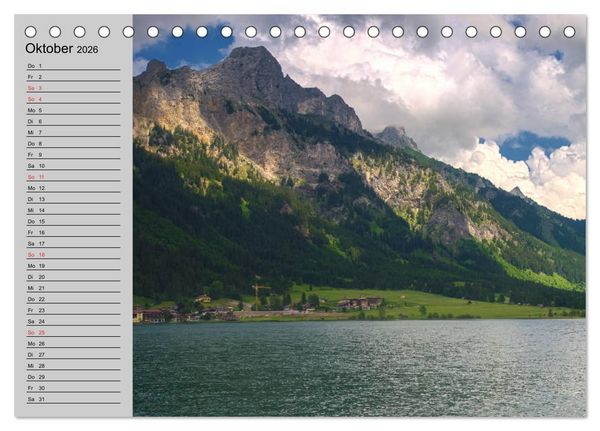 Produktbild: Tannheimer Tal (Tischkalender 2026 DIN A5 quer), CALVENDO Monatskalender