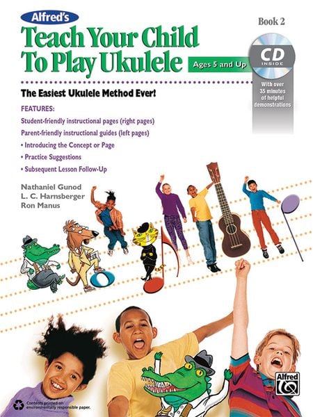 Produktbild: Alfred's Teach Your Child to Play Ukulele, Book 2