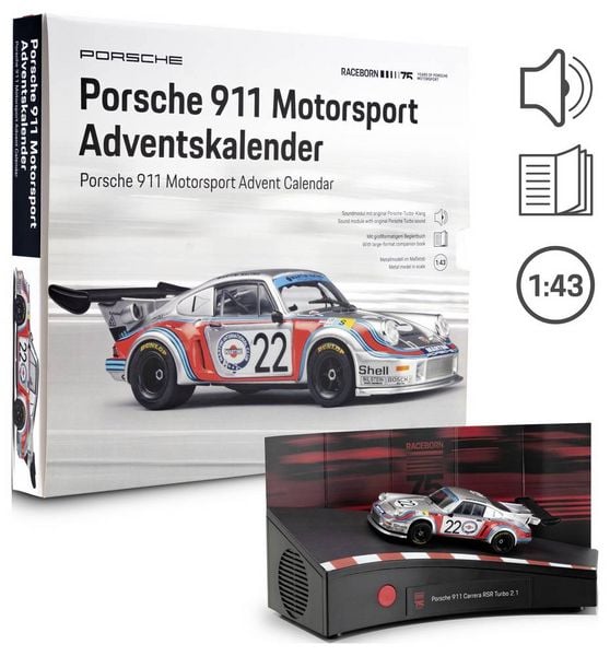 Produktbild: FRANZIS 67275 - Porsche 911 Turbo Motorsport Adventskalender 1:43