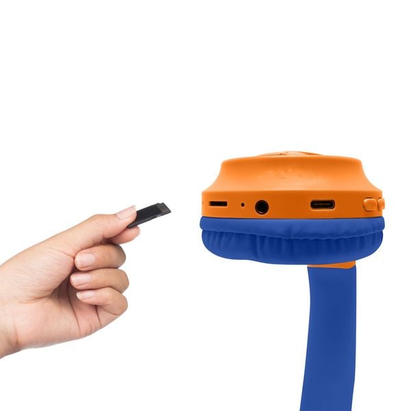 Produktbild: Bluetooth&reg;- und kabelgebundene Kopfh&ouml;rer mit 3D-Naruto-Design