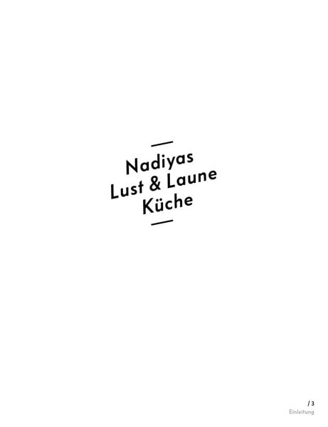 Produktbild: Nadiyas Lust- & Laune-K&uuml;che