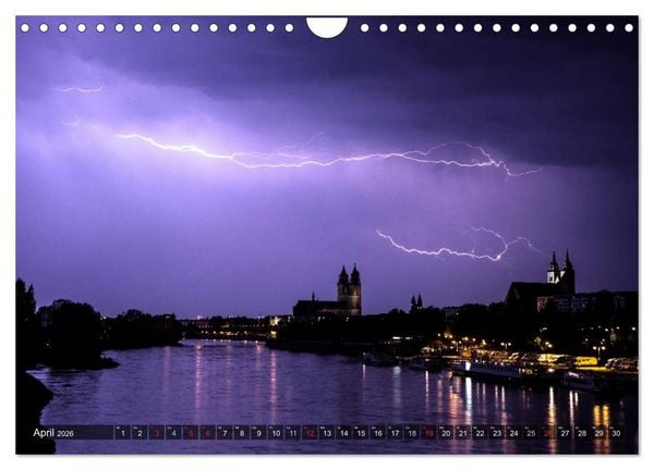 Produktbild: Mein Magdeburg (Wandkalender 2026 DIN A4 quer), CALVENDO Monatskalender