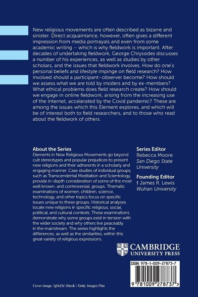 Produktbild: Fieldwork in New Religious Movements