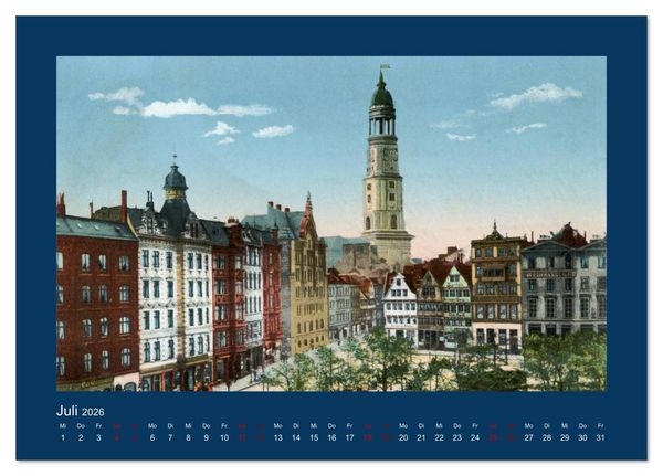 Produktbild: Lebendiges Hamburg von 1888 bis 1918 (Tischkalender 2026 DIN A5 quer), CALVENDO Monatskalender