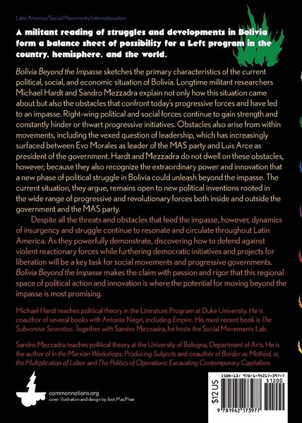 Produktbild: Bolivia Beyond the Impasse