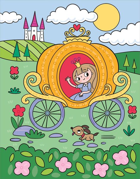 Produktbild: Mein Diamant-Stickerheft &ndash; Prinzessinnen