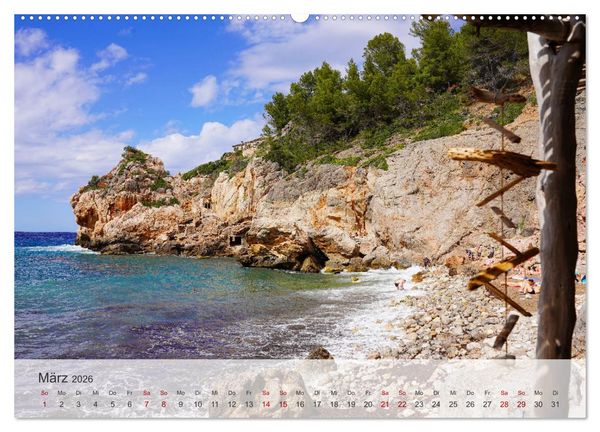 Produktbild: Cala Deia - Mallorcas Traumbucht (Wandkalender 2026 DIN A2 quer), CALVENDO Monatskalender