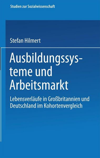 Produktbild: Ausbildungssysteme und Arbeitsmarkt