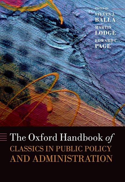 Produktbild: The Oxford Handbook of Classics in Public Policy and Administration