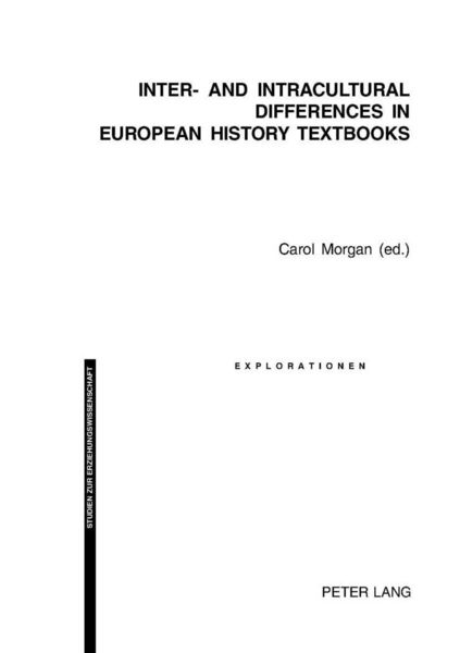 Produktbild: Inter- and Intracultural Differences in European History Tex