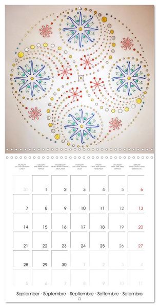 Produktbild: Sacred Geometry Healing (Wall Calendar 2026 12 &times; 12 Inch) CALVENDO 12 Month Wall Calendar