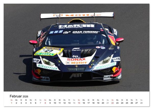 Produktbild: Motorsport aus Sant&rsquo;Agata (hochwertiger Premium Wandkalender 2026 DIN A2 quer), Kunstdruck in Hochglanz