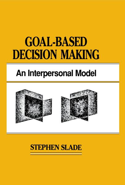 Produktbild: Goal-based Decision Making