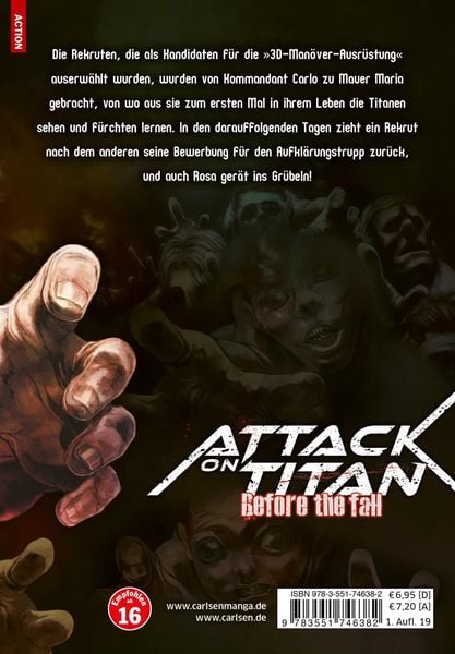 Produktbild: Attack on Titan - Before the Fall 14