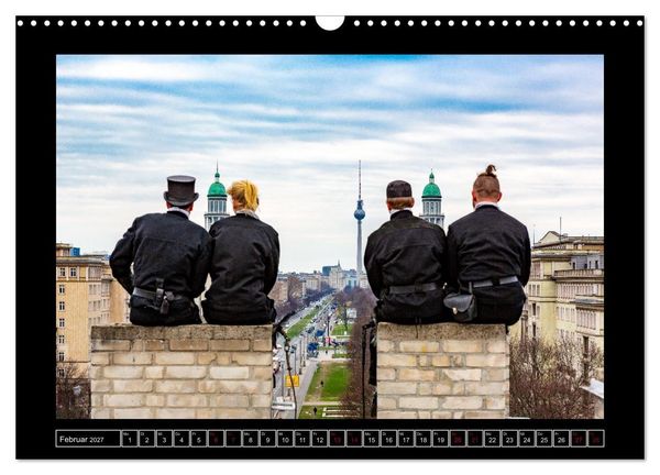 Produktbild: Schornsteinfeger in Berlin - Die Gl&uuml;cklichmacher (Wandkalender 2027 DIN A3 quer), CALVENDO Monatskalender