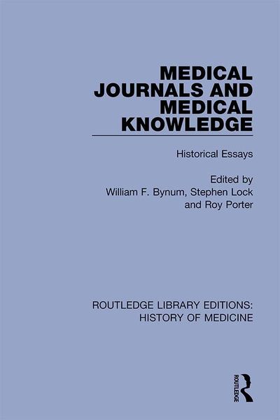 Produktbild: Medical Journals and Medical Knowledge