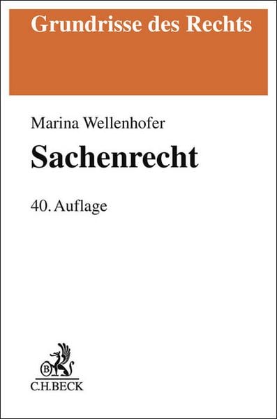 Produktbild: Grundrisse des Rechts / Sachenrecht
