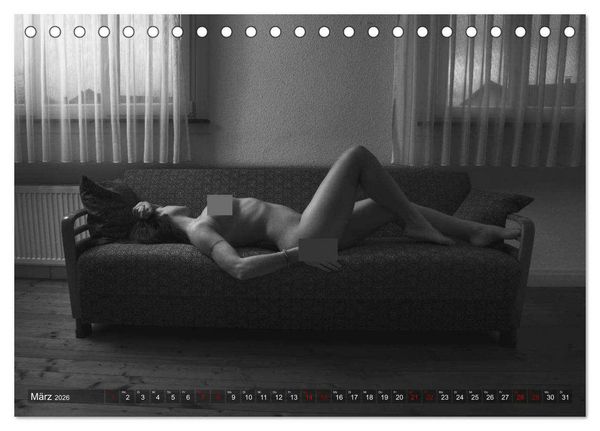 Produktbild: Sensual Secrets (Tischkalender 2026 DIN A5 quer), CALVENDO Monatskalender