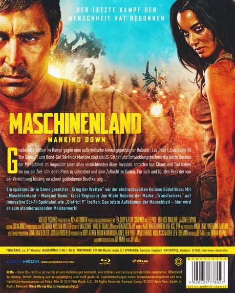 Produktbild: Maschinenland - Mankind Down - Steelbook