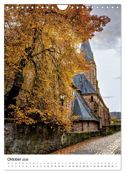 Produktbild: Marburg - Die Perle an der Lahn (Wandkalender 2026 DIN A4 hoch), CALVENDO Monatskalender